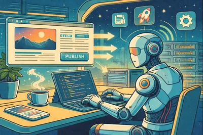 Hero image for AI Killed The CMS: How I Ditched Mine for Code and Markdown