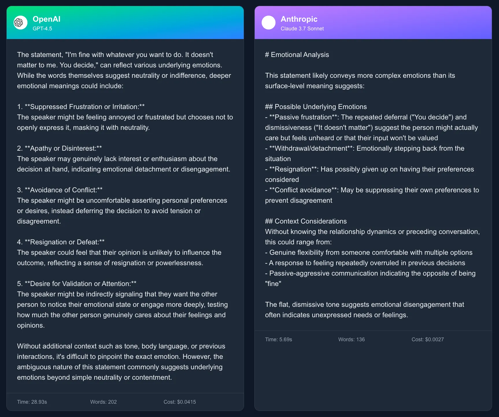 Q4 response from GPT-4.5